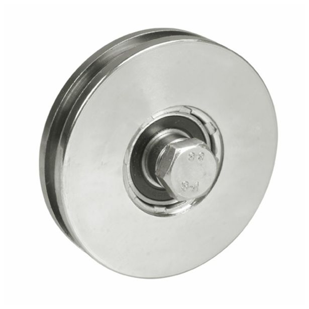 VODILO ZA POMIČNA VRATA IBFM KOLO 80 MM KVADRATNI PROFIL