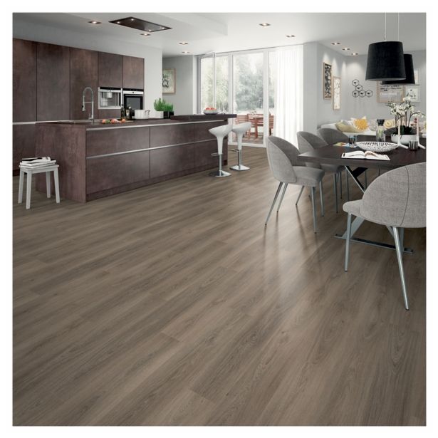 VODOODPOREN POD EGGER HOME DESIGN HRAST KREDA SIVI EHD005 1295X192X5 MM