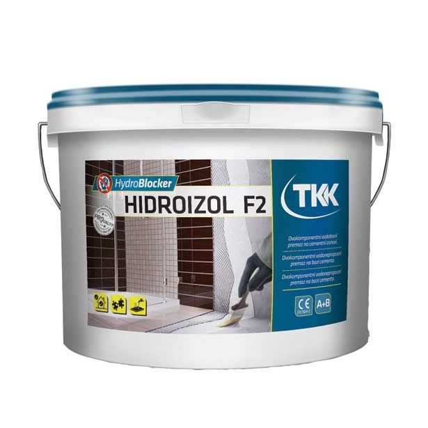 VODOTESNA MASA HYDROBLOCKER HIDROIZOL F2 2K 10KG (A+B / 8+2 KG)