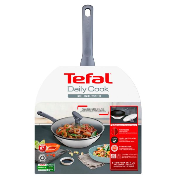 PONEV TEFAL 28 CM VOK S POKROVOM DAILY COOK