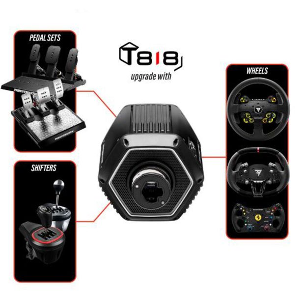VOLAN THRUSTMASTER T818 DIRECT DRIVE WHEEL BASE BLACK EDITION PC