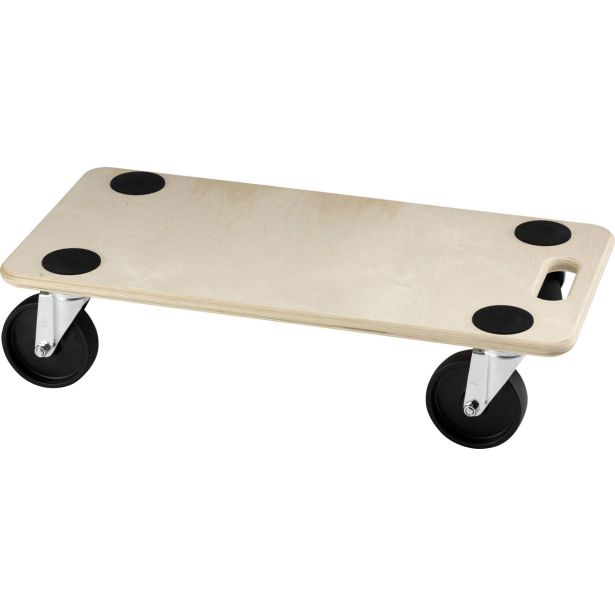 ROČNI VOZIČEK DÖRNER + HELMER VOZIČEK Z LESENO PLOŠČO 590X290MM TRDA TLA 300KG