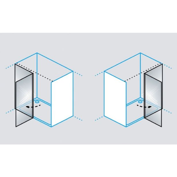 VRATA SAMOSTOJEČA KOLPA SAN POLARIS N 100-R SBR/1 ZA NIŠO
