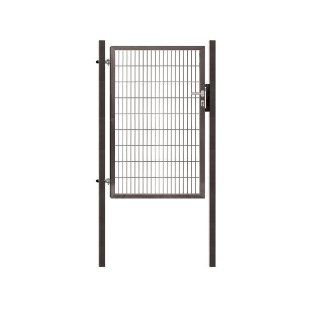 VRATA ZA OGRAJO ALPRO ENOKRILNA 1.09X1.18M SUPER ANTRACIT 7016