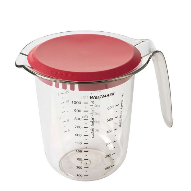 POSODA ZA PRIPRAVO HRANE ALPEKS 1 L MERILNI VRČ S POKROVOM