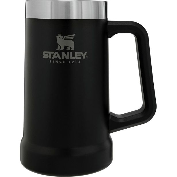 TERMO LONČEK STANLEY VRČ ZA PIVO 0.7L, ČRN