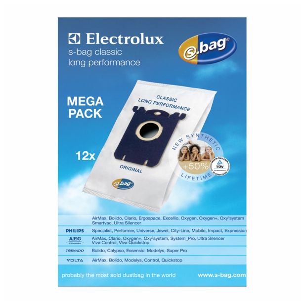 VREČKE ZA SESALNIK ELECTROLUX E201M SFD S-BAG +DIŠAVA