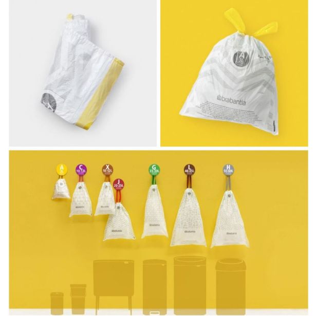 VREČKE ZA SMETI BRABANTIA PERFECT FIT A, 3 L