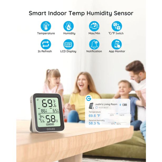 VREMENSKA POSTAJA GOVEE TERMOMETER + HIGROMETER BT