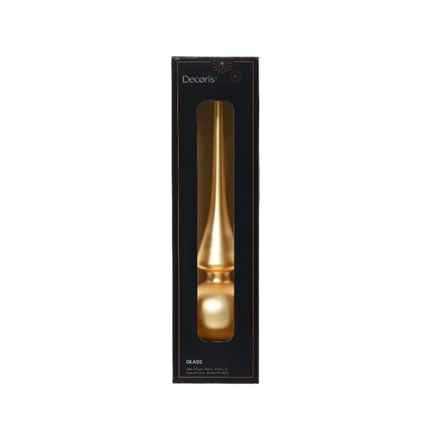 VRH ZA JELKO DECORIS ZLATA VIŠINA 26 CM
