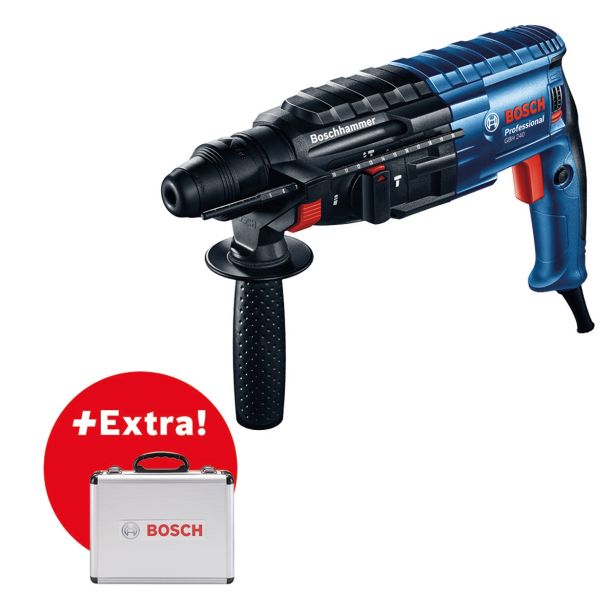 UDARNI VRTALNIK GBH 240 Z 11-DELNIM KOMPLETOM SVEDROV SDS-PLUS