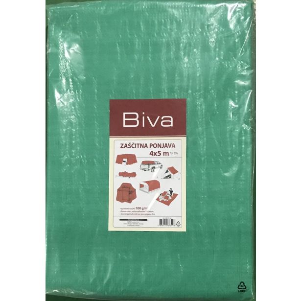 ZAŠČITNA PONJAVA BIVA ZAŠČITNA PONJAVA 4 X 5 M 100G/M2