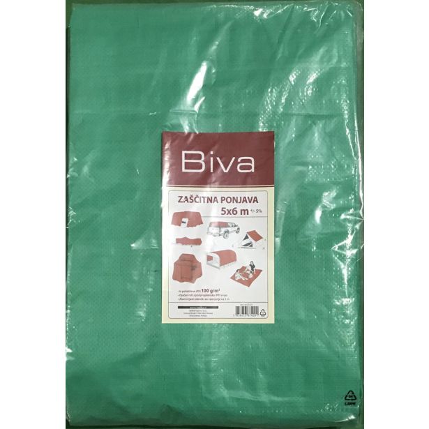 ZAŠČITNA PONJAVA BIVA ZAŠČITNA PONJAVA 5 X 6 M 100G/M2