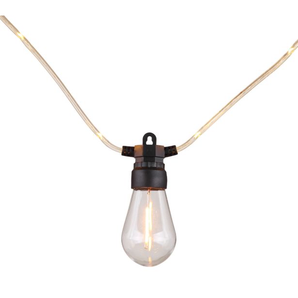 VRTNA LED SVETILKA GLOBO VERIGA LED 10X LED 1800K IP44