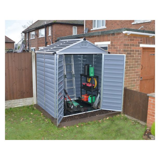 VRTNA HIŠKA PALRAM SKYLIGHT TIP 6X5  SIVA