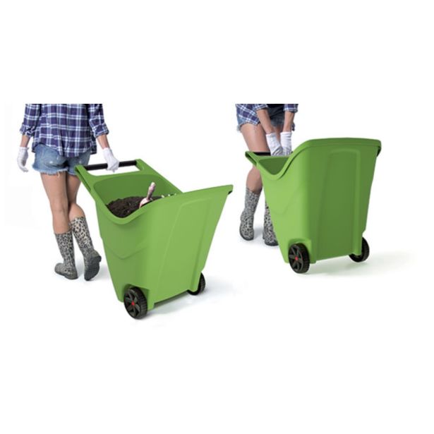 VRTNARSKI PRIPOMOČEK VOZIČEK LOAD&GO II 98X60X69 CM. ZELEN