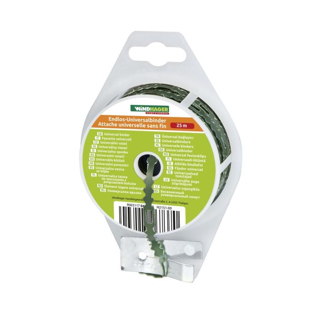 VRTNARSKI PRIPOMOČEK WINDHAGER VEZIVO NESKONČNO, PERFORIRANO 6MM X 25M