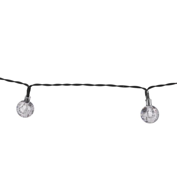 VRTNE LUČKE LUCA LIGHTING LUČKE PARTY NEŽNO BELA 20 ŽARNIC, DOL. 285 CM