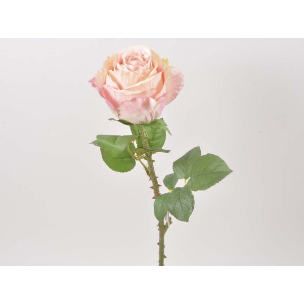 UMETNO CVETJE VRTNICA ENOJNA 55CM ROZA