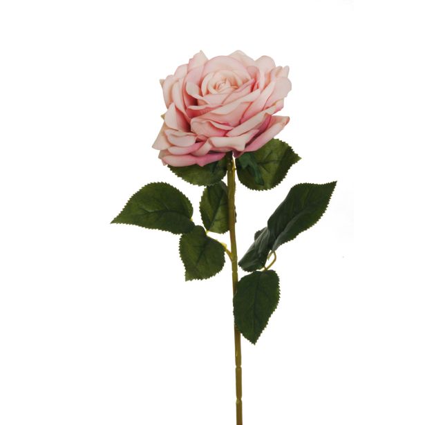 UMETNO CVETJE EVERGREENS VRTNICA VELVET ANTIČNO ROZA