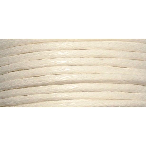 DROBNI ART.ZA USTVARJANJE RAYHER VRVICA BOMBAŽNA POVOŠČENA, BELA, 1 MM,