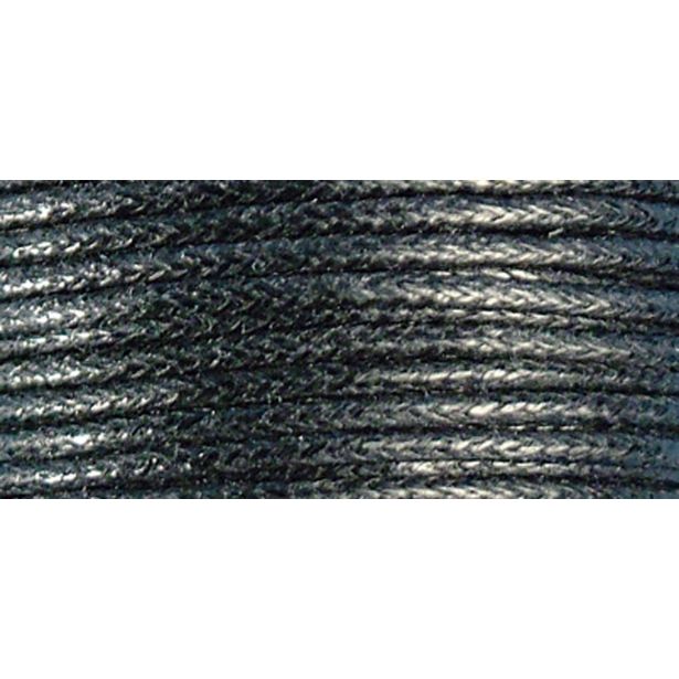 DROBNI ART.ZA USTVARJANJE RAYHER VRVICA BOMBAŽNA POVOŠČENA, ČRNA, 1 MM,