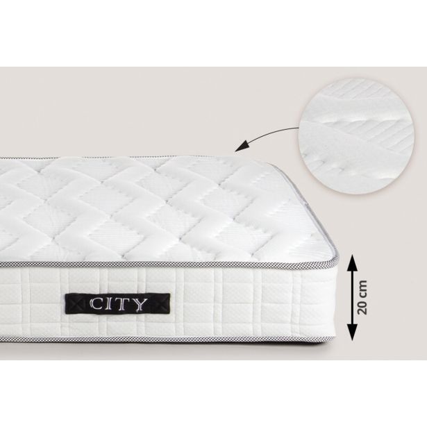 LEŽIŠČE HITEX VZMETENO CITY 20 180X200