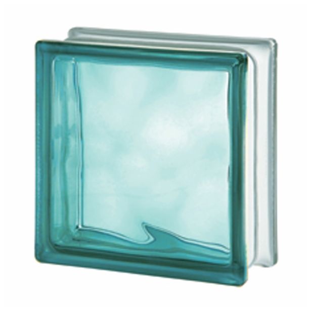 STEKLENA PRIZMA BIVA WAVE TORQUOISE 19X19X8