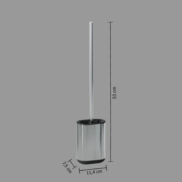 WC ŠČETKA GEPARD SILIFLEX WC GARNITURA PP/INOX