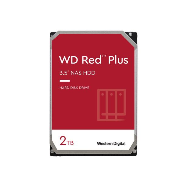 TRDI DISK, 8 WESTERN DIGITAL WD RED PLUS 2TB