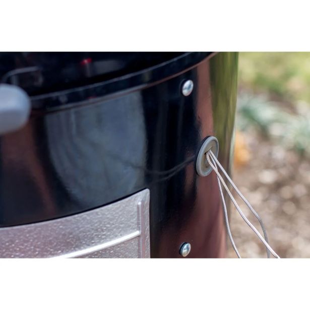 WEBER SMOKER SMOKEY MOUNTAIN COOKER, 47 CM, ČRN