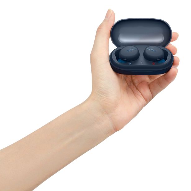 SLUŠALKE SONY WF-XB700 EXTRA BASS MODRE TWS