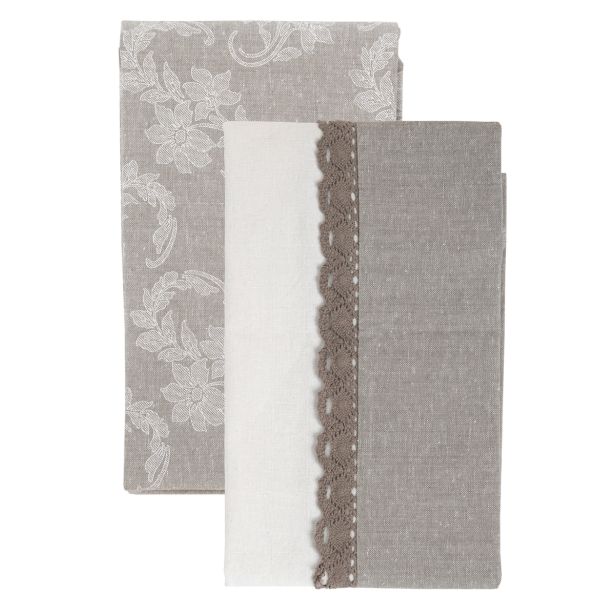 NAMIZNI TEKAČ AMO LA CASA WHITE PEONY 45X140 CM MACRAME, SORTIRANO