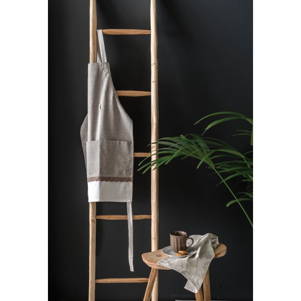 PREDPASNIK AMO LA CASA WHITE PEONY 60X80 CM MACRAME, SORTIRANO