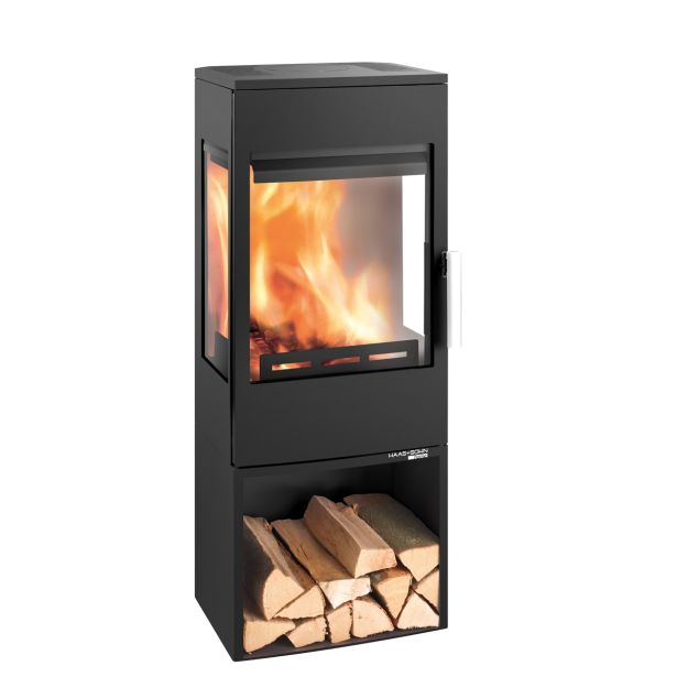 KAMINSKA PEČ HAAS+SOHN WIEN EASY II 351.15 BISERNO ČRNA