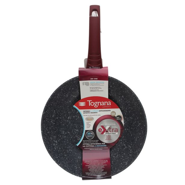 PONEV TOGNANA WOK 28 CM EXTRA BORDEAUX