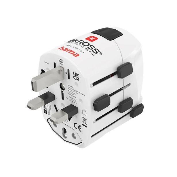 WORLD TRAVEL PRO WORLD TRAVEL ADAPTER, 3-PIN