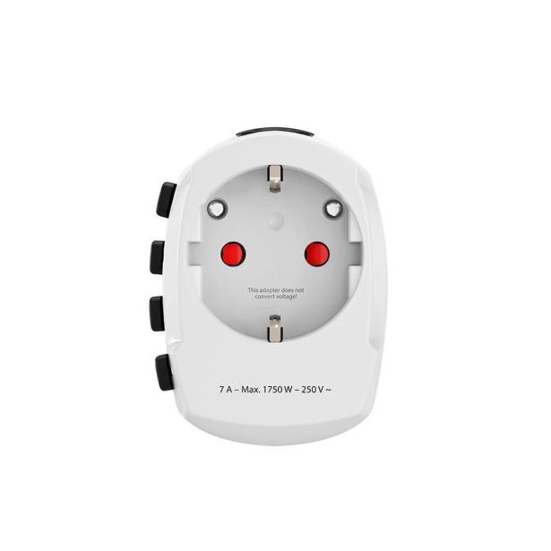 WORLD TRAVEL PRO WORLD TRAVEL ADAPTER, 3-PIN