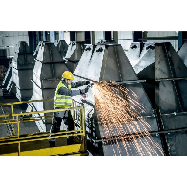 BATERIJSKI KOTNI BRUSILNIK METABO WPB 18 LTX BL 125 QUICK