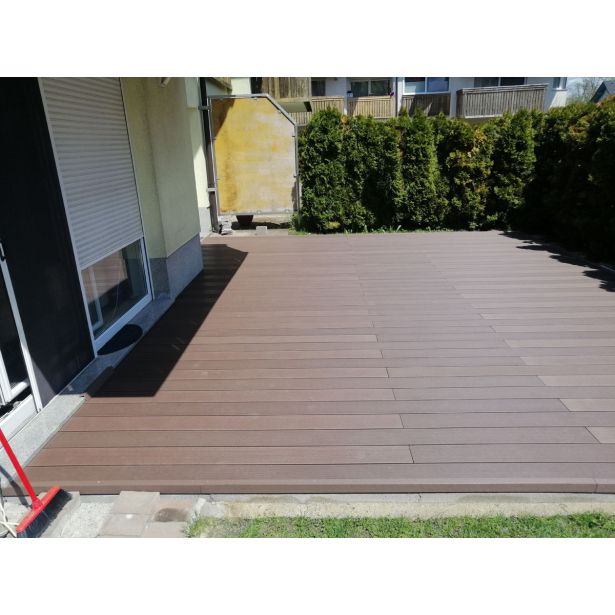 WPC DESKA ZA TERASO KAVA 4000X150X25 MM