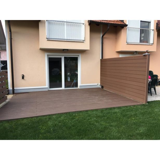 WPC DESKA ZA TERASO KAVA 4000X150X25 MM