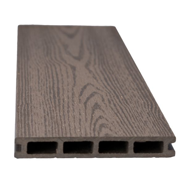 WPC DESKA ZA TERASO KAVA LES 4000X146X22 MM