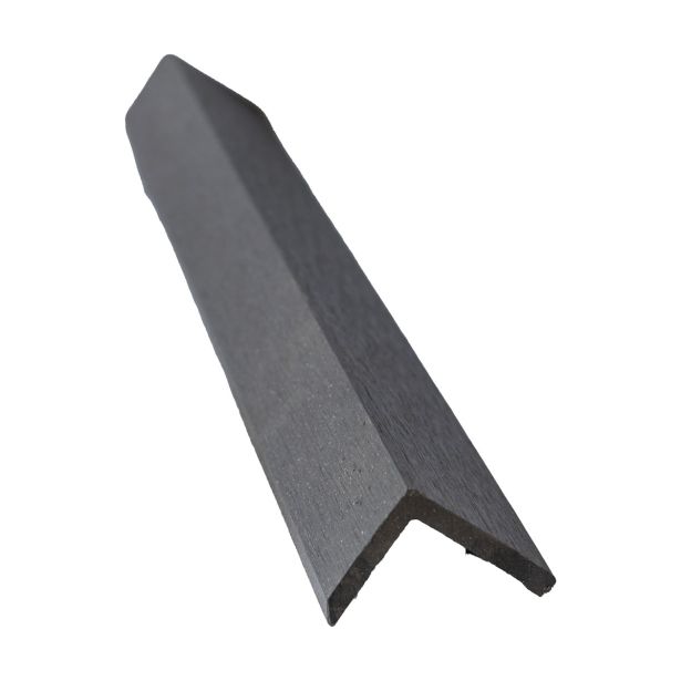 DODATNI MATERIAL L-PROFIL ZA WPC ANTRACIT 2200X48X48 MM