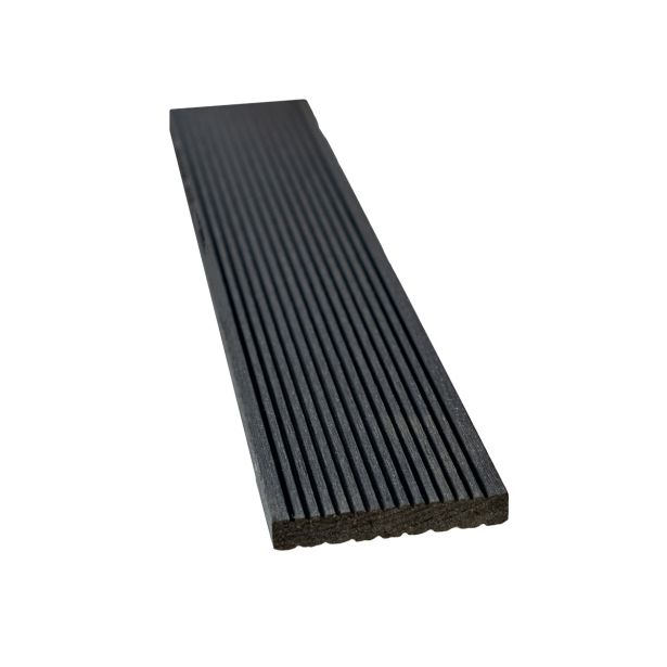 WPC DESKA ZA TERASO STRANSKA BLENDA ANTRACIT 2200X72X12 MM OZKO/ŠIROKO