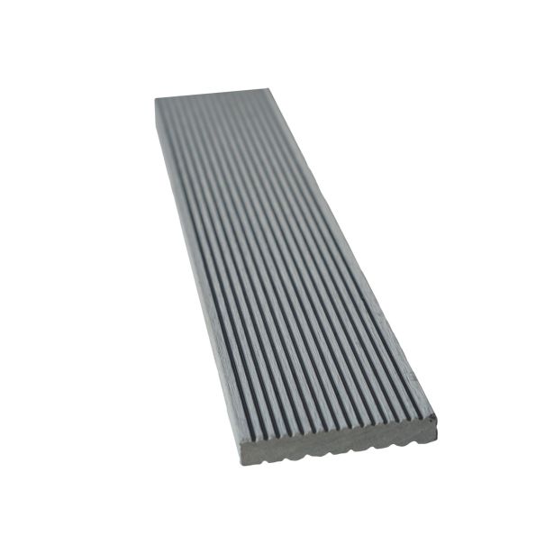 WPC DESKA ZA TERASO STRANSKA BLENDA SV.SIVA 2200X72X12 MM