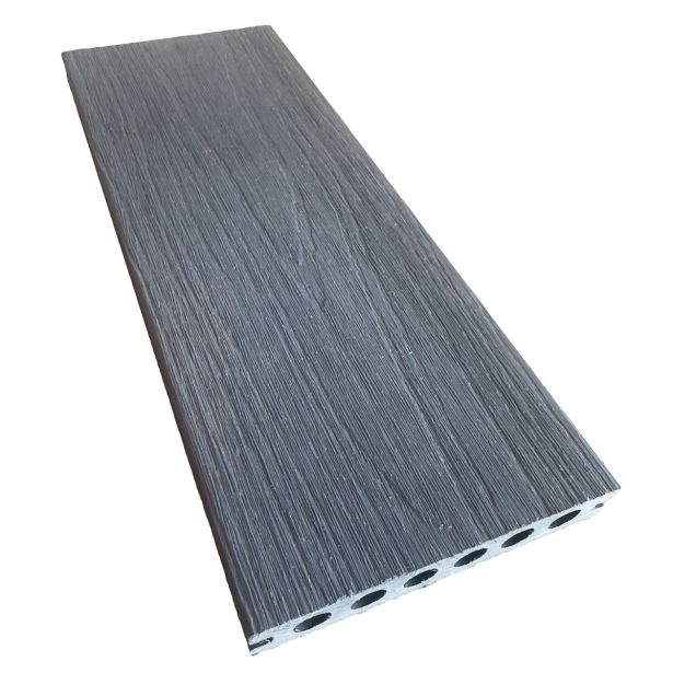 WPC DESKA ZA TERASO SIVA 2200X140X23 MM CO-EXTRUSION