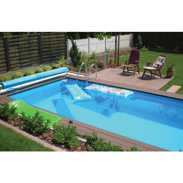 WPC DESKA ZA TERASO KAVA 2200X150X25 MM OZKO/ŠIROKO REBRANA