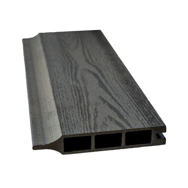 WPC OGRAJNA DESKA TEMNO SIVA 1800X150X25 MM