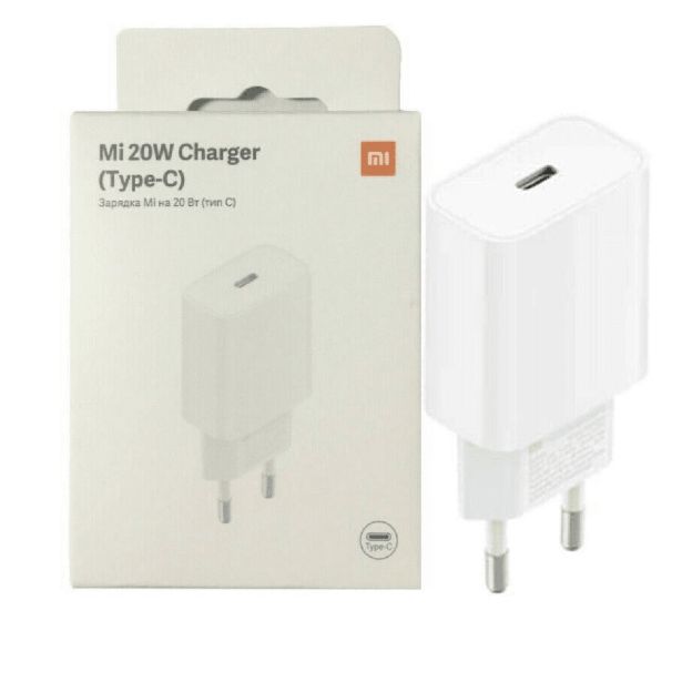 XIAOMI HIŠNI POLNILEC BHR4927GL 20W VHOD TYPE-C - ORIGINAL (EU BLISTER) BEL