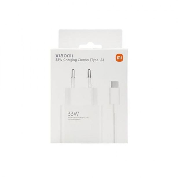 XIAOMI HIŠNI POLNILEC MDY-16- EF USB A 33W S KABLOM TYPE C 3A - BEL (EUBLISTER)